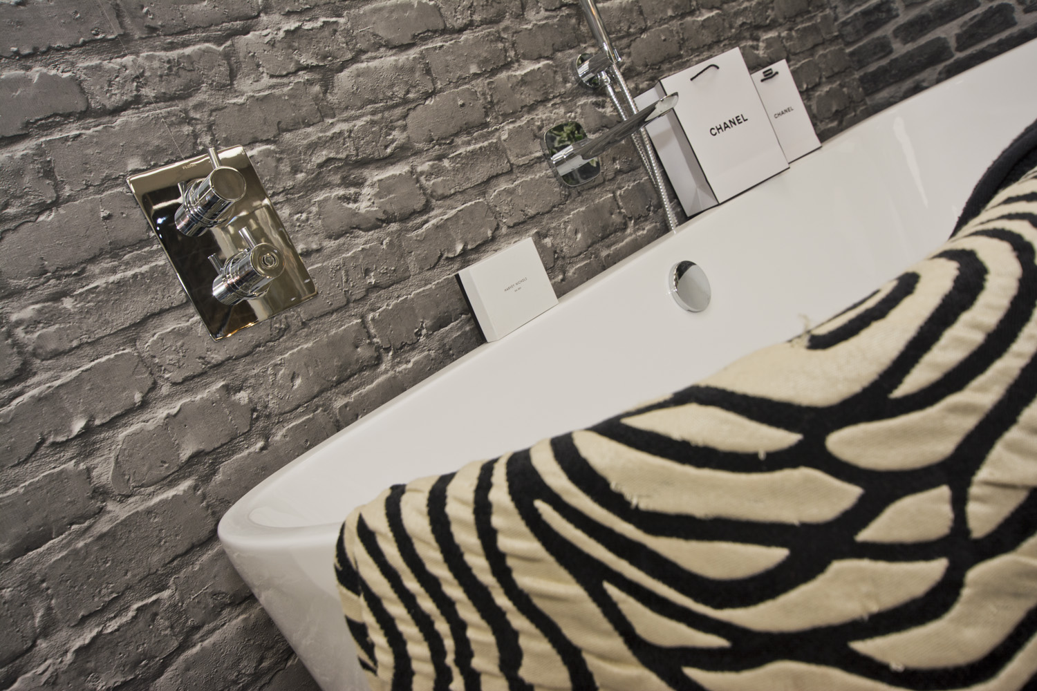 Luxury Bathroom display photograph by Ocen Bathrooms By Design in Salisbury Wiltshire