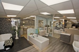 Ocean bathrooms showroom in Whaddon in Salisbury