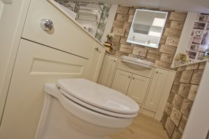 Toilet exhibit 4 Ocean Bathrooms By Design showroom picture in Salisbury Wiltshire