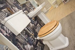 New York Theme bathroom 6 exhibit by Ocean Bathrooms By Design showroom picture in Salisbury Wiltshire