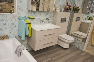 Bathroom 2 exhibit by Ocean Bathrooms By Design showroom picture in Salisbury Wiltshire