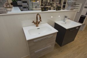 Square wash hand basin from Ocean Bathrooms By Design in Salisbury