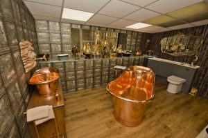 Copper bath and accessories from Ocean Bathrooms By Design in Salisbury