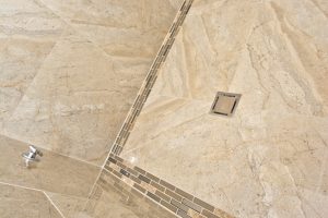 Marble shower room by Ocean Bathrooms By Design in Salisbury bathroom display unit 3